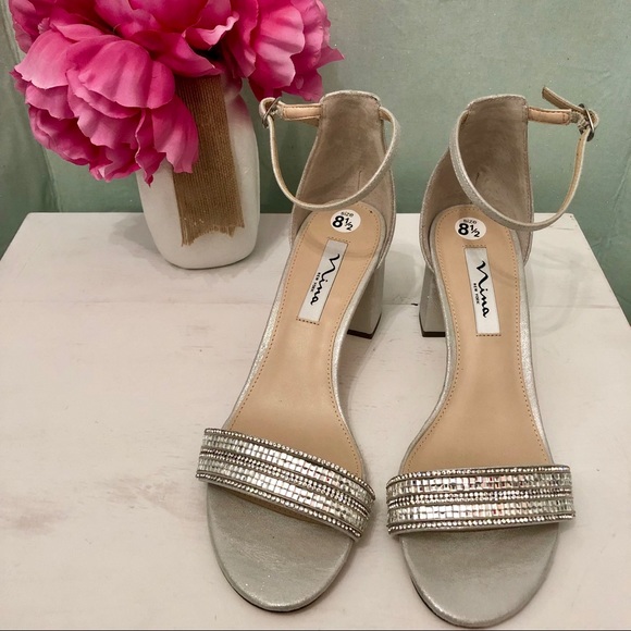 nina block heels